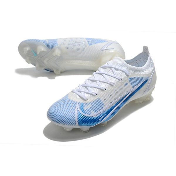 Nike Mercurial Vapor 14 Elite FG Nouveau Blanc Bleu