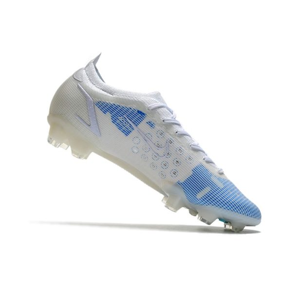 Nike Mercurial Vapor 14 Elite FG Nouveau Blanc Bleu