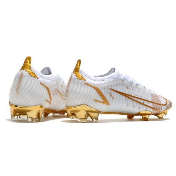 Nike Mercurial Vapor 14 Elite FG Nouveau Blanc Or