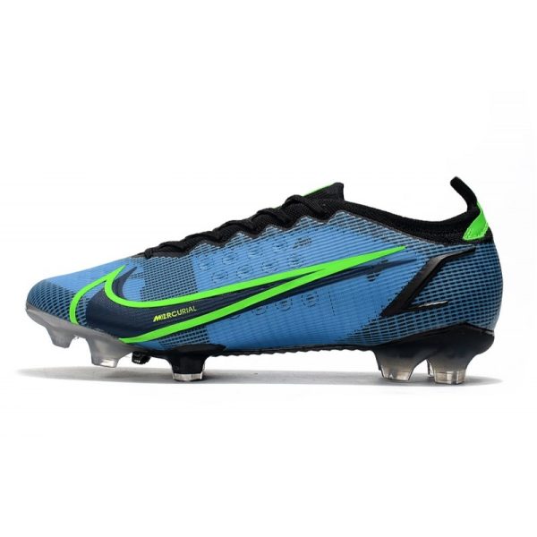 Nike Mercurial Vapor 14 Elite FG Nouveau Bleu Noir Volt