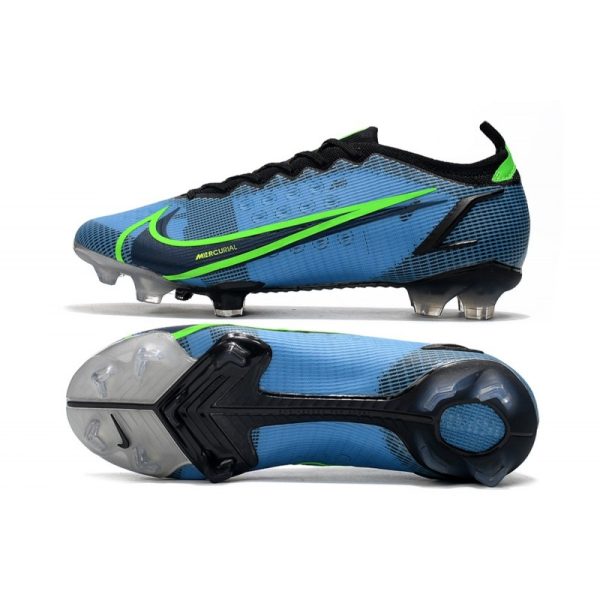 Nike Mercurial Vapor 14 Elite FG Nouveau Bleu Noir Volt