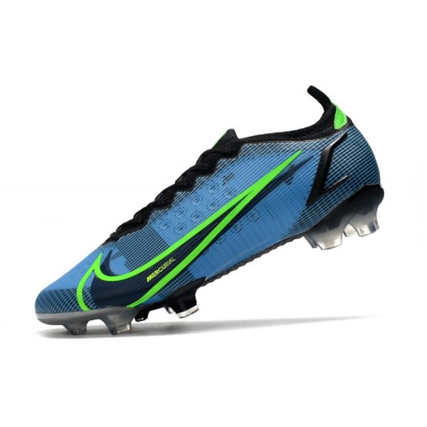 Nike Mercurial Vapor 14 Elite FG Nouveau Bleu Noir Volt