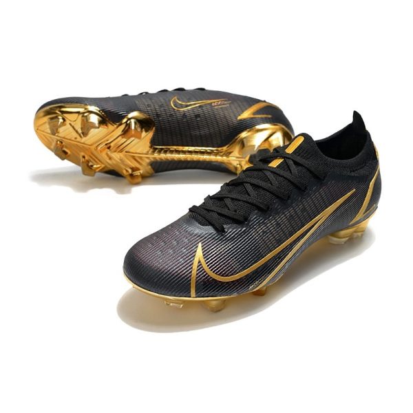 Nike Mercurial Vapor 14 Elite FG Nouveau Noir Or