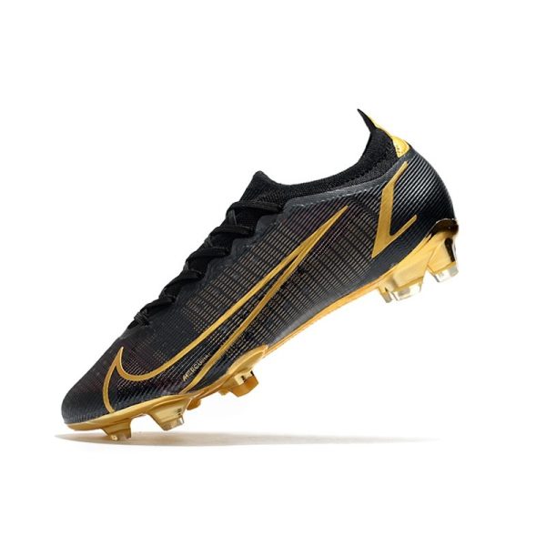 Nike Mercurial Vapor 14 Elite FG Nouveau Noir Or