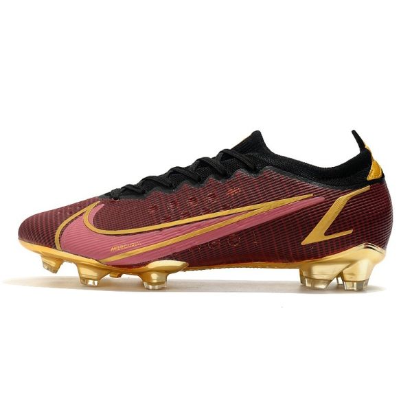 Nike Mercurial Vapor 14 Elite FG Nouveau Rouge Or