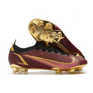 Crampons de football Nike Mercurial Vapor 14 Elite FG Nouveau Rouge Or