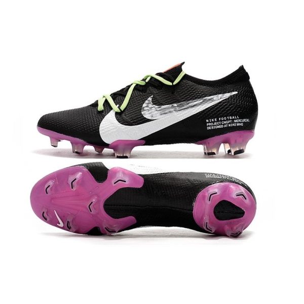 Nike Mercurial Vapor XIII 360 Elite FG Neuf Crampon Noir Violet Blanc