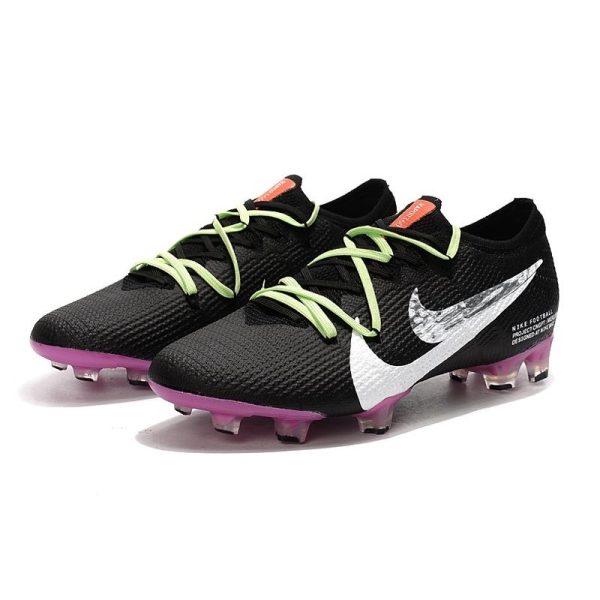 Nike Mercurial Vapor XIII 360 Elite FG Neuf Crampon Noir Violet Blanc