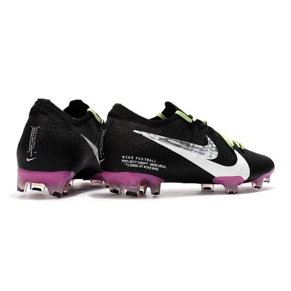 Nike Mercurial Vapor XIII 360 Elite FG Neuf Crampon Noir Violet Blanc