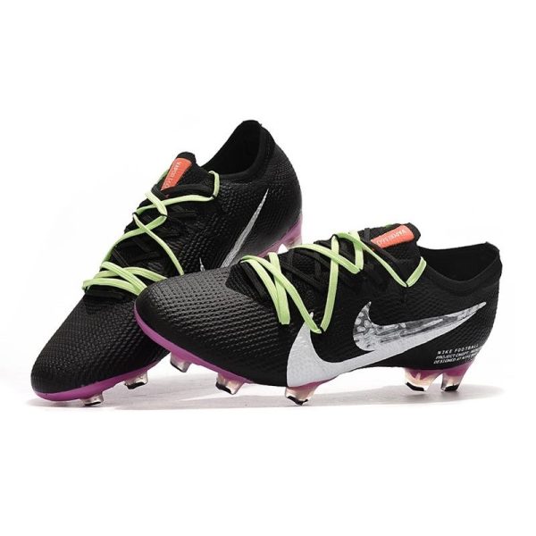 Nike Mercurial Vapor XIII 360 Elite FG Neuf Crampon Noir Violet Blanc