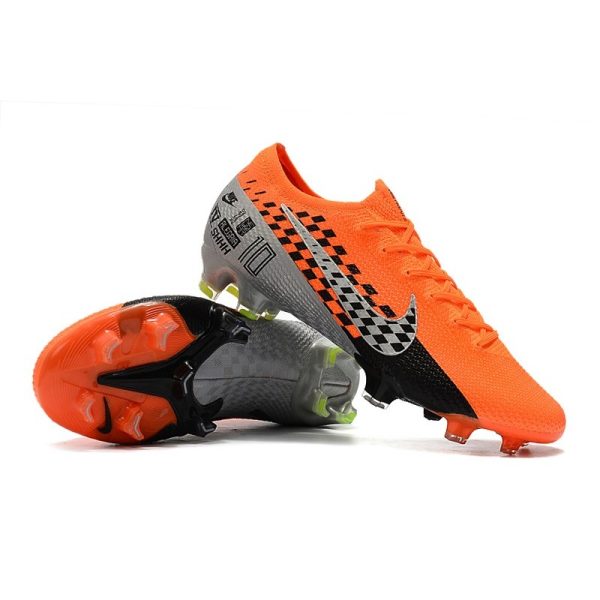 Nike Mercurial Vapor XIII 360 Elite FG Neuf Crampon Orange Chrome Noir