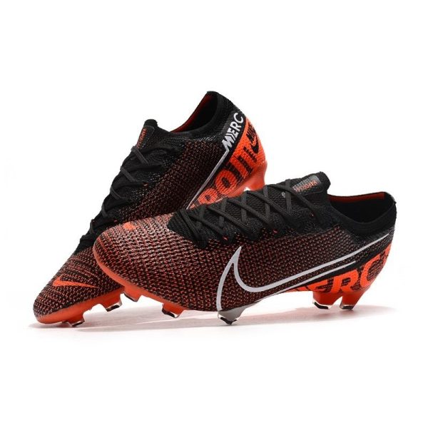Nike Mercurial Vapor XIII 360 Elite FG Noir Blanc Cramoisi