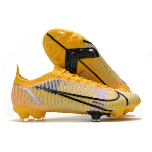 Crampons de football Nike Mercurial Vapor XIV Elite FG Jaune Noir