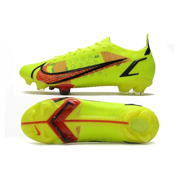 Nike Mercurial Vapor XIV Elite FG Volt Carmin Noir
