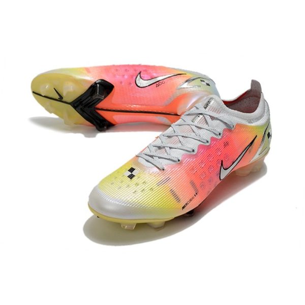Nike Mercurial Vapor XIV Elite Fg Blanc Noir Carmin Rose
