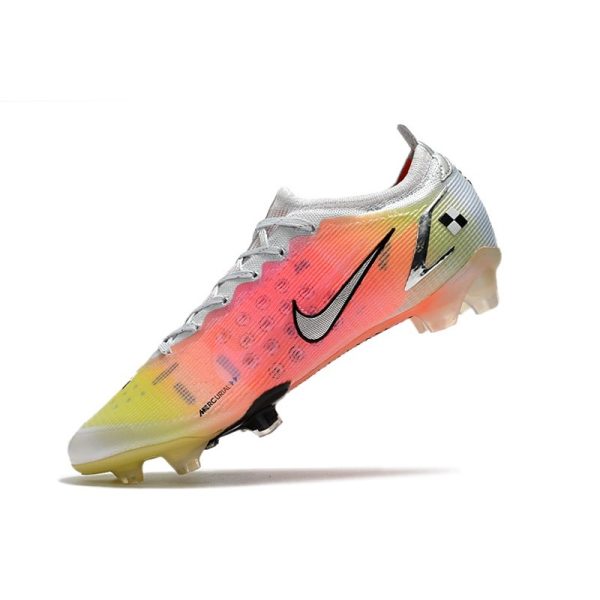 Nike Mercurial Vapor XIV Elite Fg Blanc Noir Carmin Rose