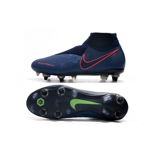 Nike Phantom VSN Elite DF SG-Pro AC Bleu Rouge