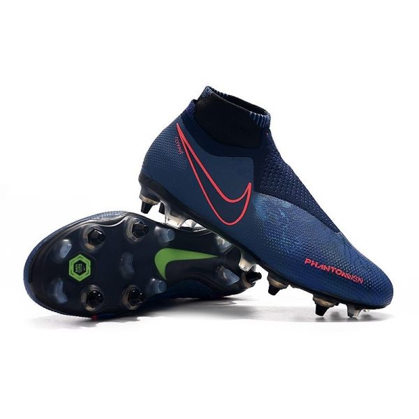 Nike Phantom VSN Elite DF SG-Pro AC Bleu Rouge