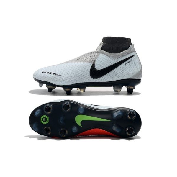 Nike Phantom VSN Elite DF SG-Pro AC Gris Rouge