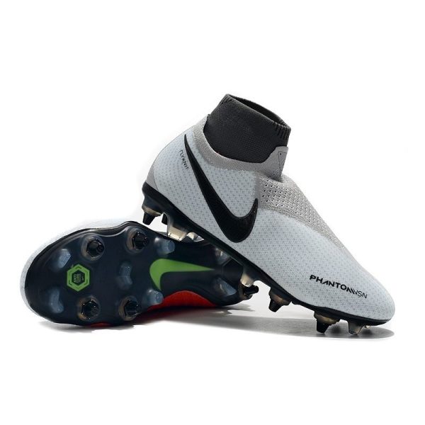 Nike Phantom VSN Elite DF SG-Pro AC Gris Rouge