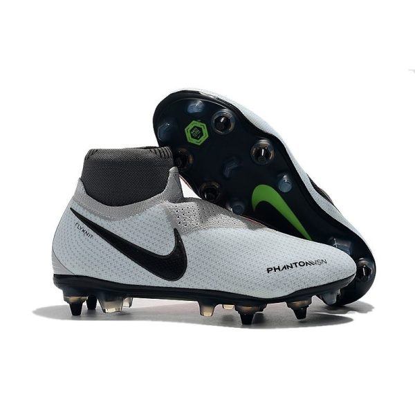 Chaussures Nike Phantom VSN Elite DF SG-Pro AC Gris Rouge