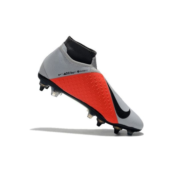 Nike Phantom VSN Elite DF SG-Pro AC Gris Rouge