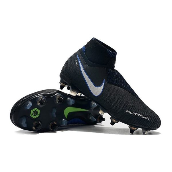 Nike Phantom VSN Elite DF SG-Pro AC Noir Bleu