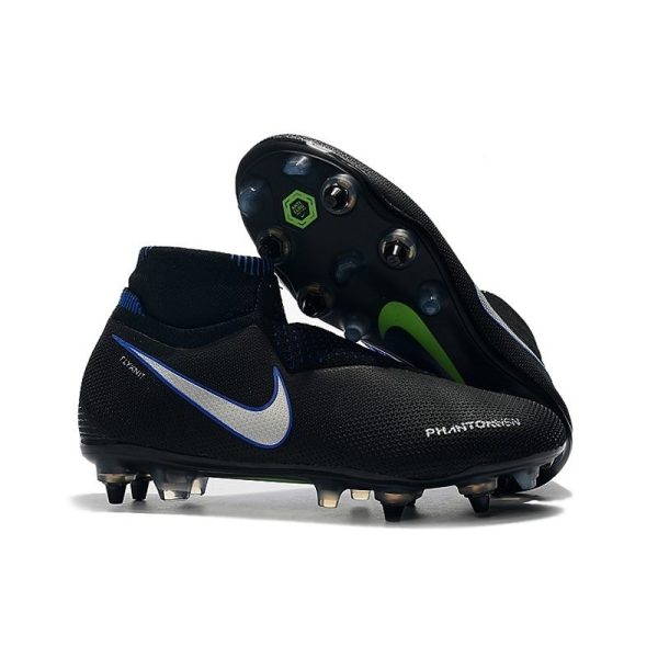 Chaussures Nike Phantom VSN Elite DF SG-Pro AC Noir Bleu