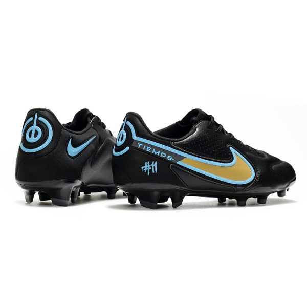 Nike Tiempo Legend 9 Elite Terrain sec Noir Jaune