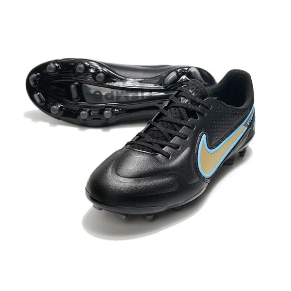 Nike Tiempo Legend 9 Elite Terrain sec Noir Jaune