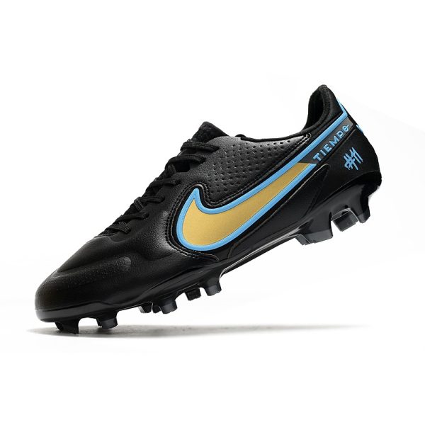 Nike Tiempo Legend 9 Elite Terrain sec Noir Jaune
