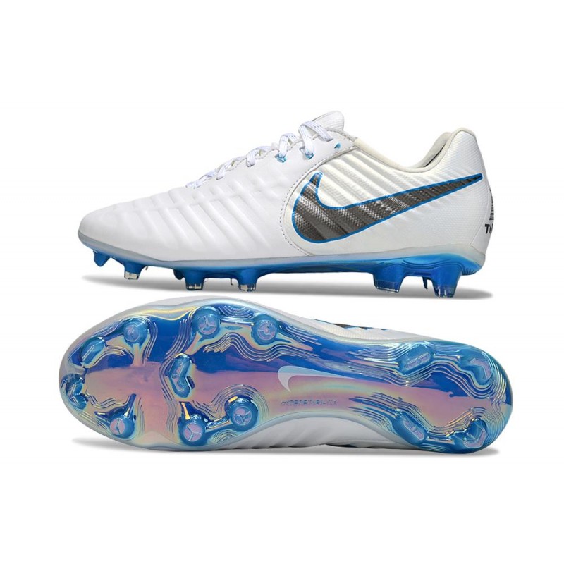 Nike Tiempo Legend X Elite FG Neuf Blanc Bleu