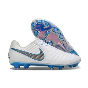 Nike Tiempo Legend X Elite FG Neuf Blanc Bleu