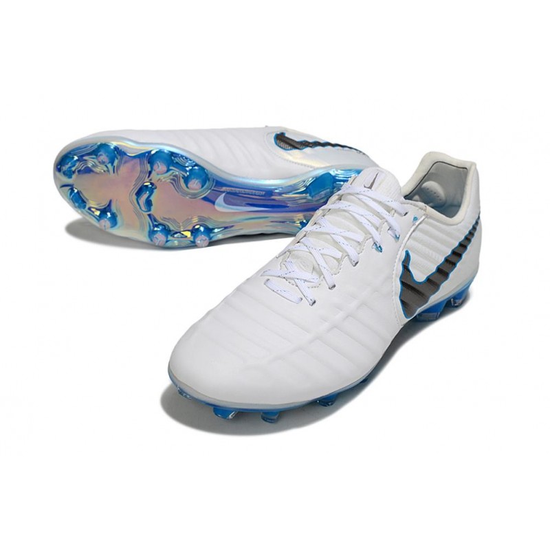 Nike Tiempo Legend X Elite FG Neuf Blanc Bleu