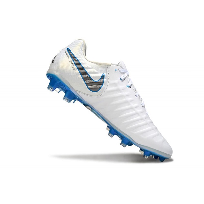 Nike Tiempo Legend X Elite FG Neuf Blanc Bleu