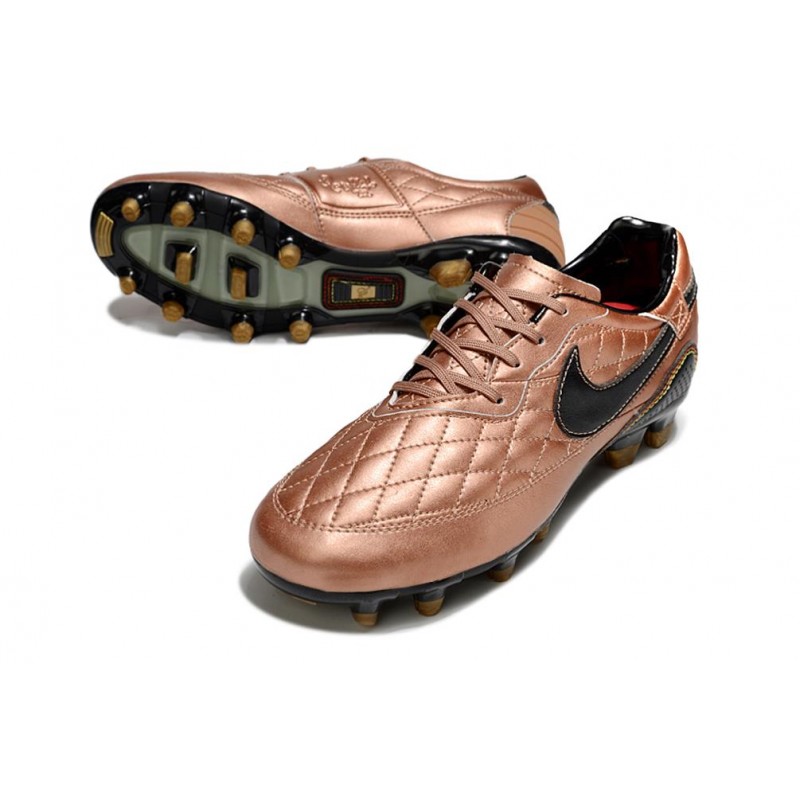 Nike Tiempo Legend X Elite FG Neuf Or Noir