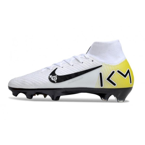 Nike Zoom Mercurial Superfly 10 Elite FG Blanc Noir