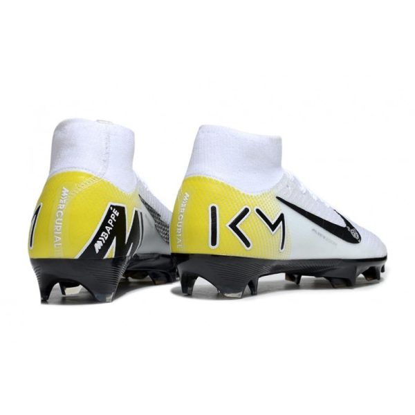 Nike Zoom Mercurial Superfly 10 Elite FG Blanc Noir