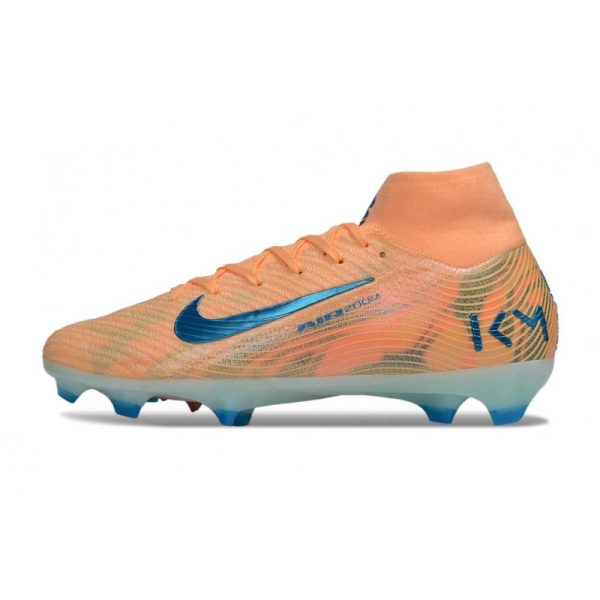 Nike Zoom Mercurial Superfly 10 Elite FG KM Orange Bleu