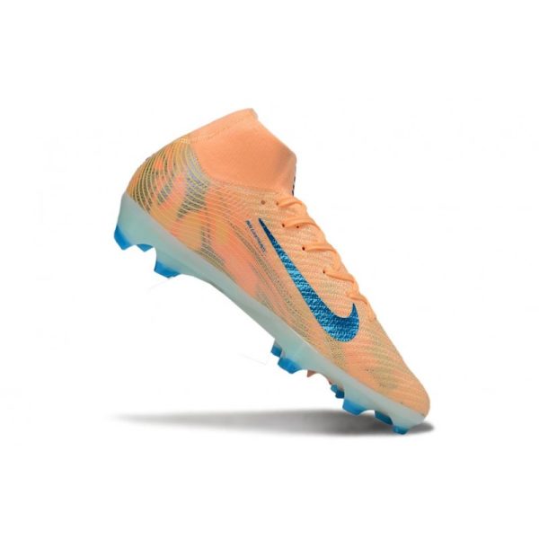 Nike Zoom Mercurial Superfly 10 Elite FG KM Orange Bleu