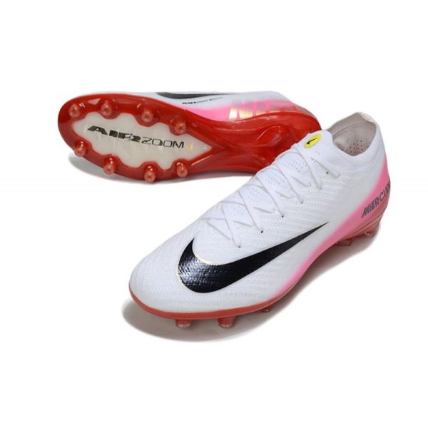 Nike Zoom Mercurial Vapor 16 Elite AG-Pro Rouge Université Blanc Obsidienne Foncé
