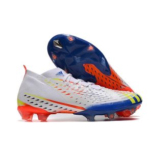 Nouvelles adidas Predator Edge.1 FG Blanc Jaune Solaire Bleu Power