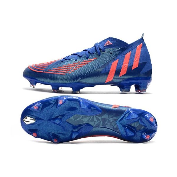 Nouvelles adidas Predator Edge.1 FG Bleu Rouge