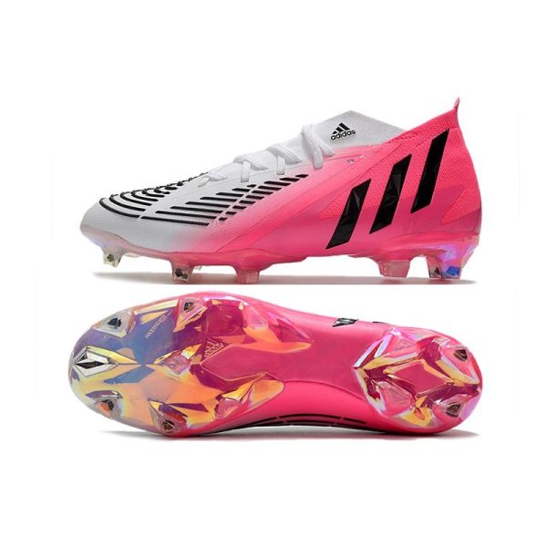 Nouvelles adidas Predator Edge.1 FG LZ Solar Rose Noir Blanc