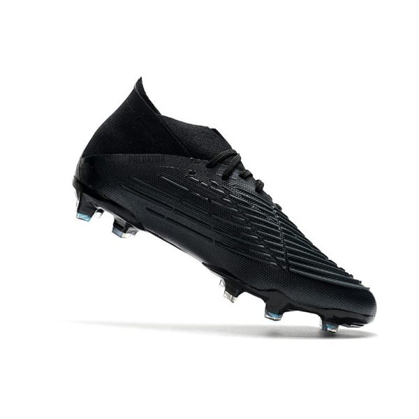 Nouvelles adidas Predator Edge.1 FG Noir Blanc Rouge Vif