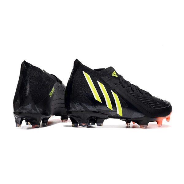 Nouvelles adidas Predator Edge.1 FG Noir Jaune