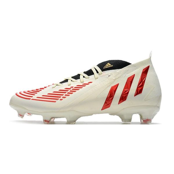 Nouvelles adidas Predator Edge.1 FG Showdown - Blanc Rouge Doré