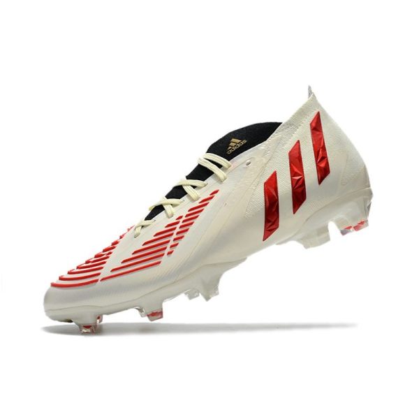 Nouvelles adidas Predator Edge.1 FG Showdown - Blanc Rouge Doré
