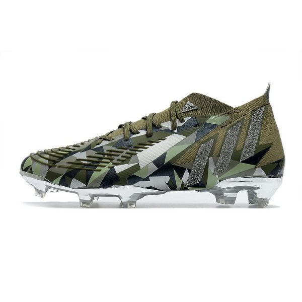Nouvelles adidas Predator Edge.1 FG Swarovski - Vert Argenté Vert ÉDITION LIMITÉE