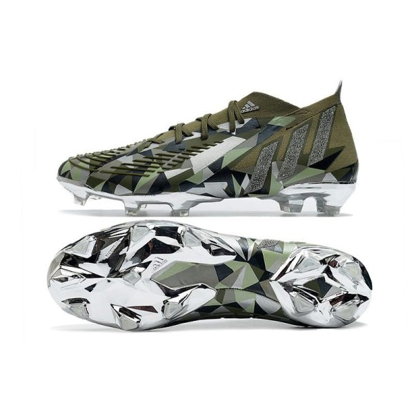 Nouvelles adidas Predator Edge.1 FG Swarovski - Vert Argenté Vert ÉDITION LIMITÉE